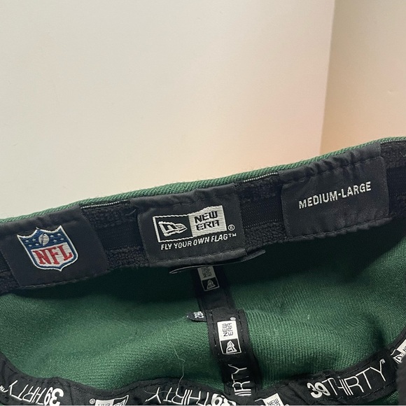 NFL NEW YORK JETS NEW ERA 39THIRTY MEDIUM-LARGE HAT - Picture 5 of 5